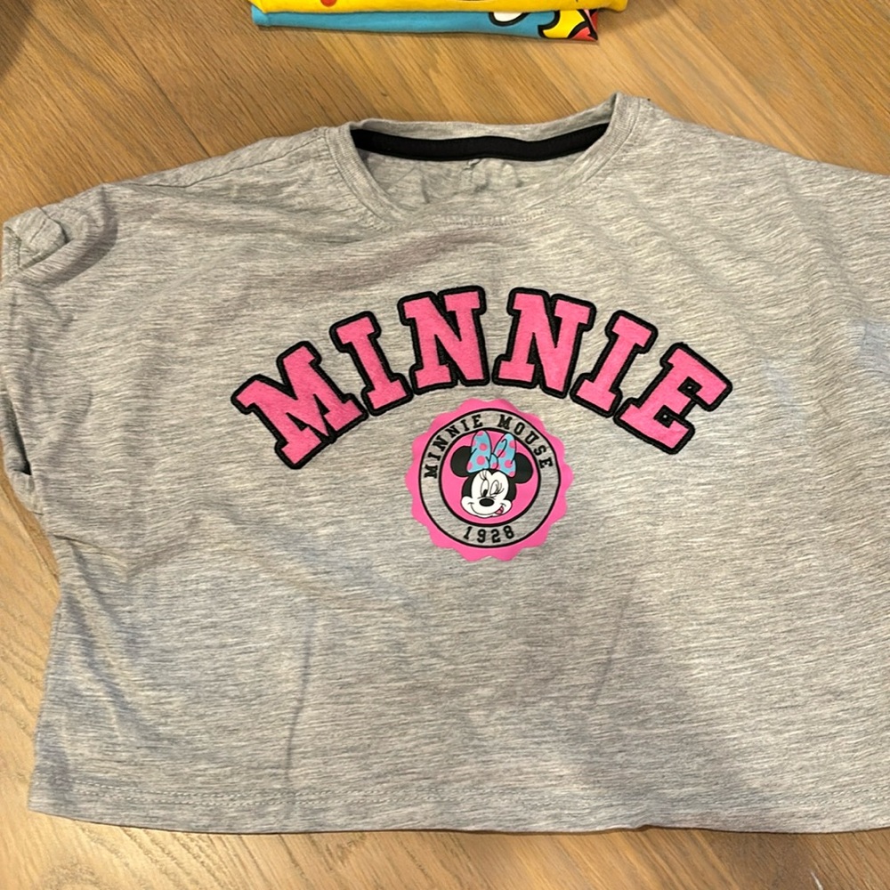 Disney Brand Minnie Mouse Crop Top shirt